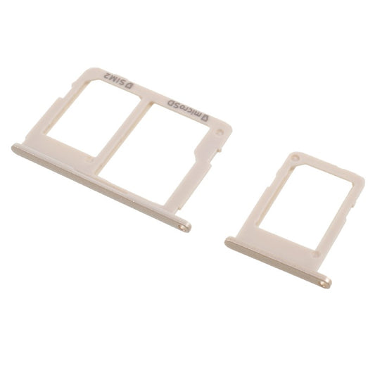 OEM-SIM1-+-SIM2/Micro-SD-Card-Tray-Slots-for-Samsung-Galaxy-J5-Prime/J7-Prime--Gold-Color
