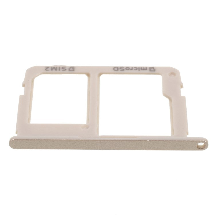 OEM-SIM1-+-SIM2/Micro-SD-Card-Tray-Slots-for-Samsung-Galaxy-J5-Prime/J7-Prime--Gold-Color