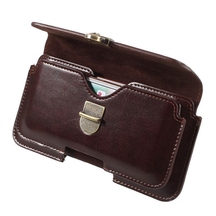 Wallet PU Leather Protective Mobile Case Cover Shell for Samsung Galaxy Note 8 / S9+ / S8+ Etc. - Brown