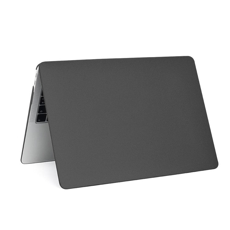 Detachable 2-in-1 Ultra-thin Matte Surface PP Laptop Protective Case Notebook Shell Cover for MacBook Pro 13-inch A1708/A1706/A1989/A2159/A2251/A2289/A2338 (2016) - Transparent Black