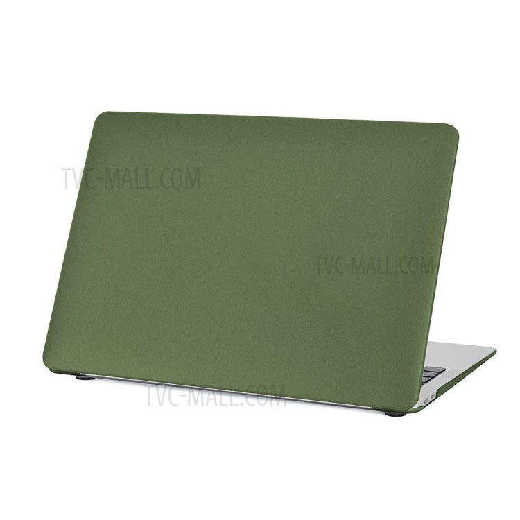 Detachable 2-in-1 Ultra-thin Matte Surface PP Laptop Protective Case Notebook Shell Cover for MacBook Pro 13-inch A1708/A1706/A1989/A2159/A2251/A2289/A2338 (2016) - Dark Green