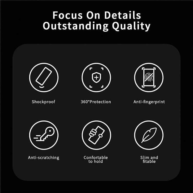MOFI for iPhone 14 Pro 6.1 inch Anti-fingerprint Soft TPU Back Cover Brushed Surface Anti-oil Carbon Fiber Phone Case - Blue