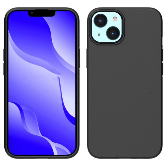 For iPhone 14 6.1 inch Non-Slip Matte Finish Cover Soft TPU Shock-Absorption Protective Case