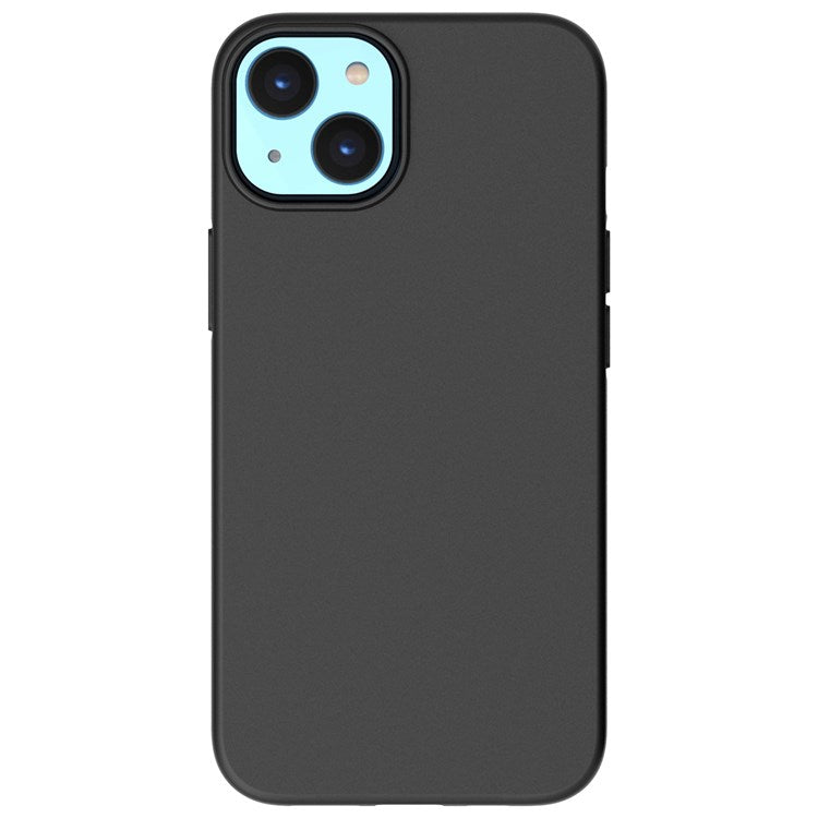 For iPhone 14 6.1 inch Non-Slip Matte Finish Cover Soft TPU Shock-Absorption Protective Case