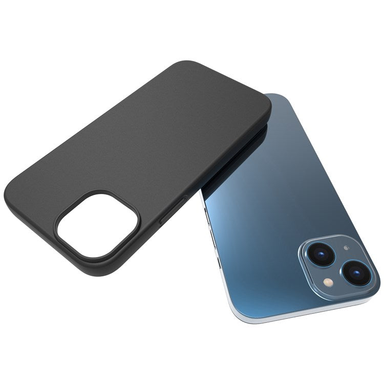 For iPhone 14 6.1 inch Non-Slip Matte Finish Cover Soft TPU Shock-Absorption Protective Case