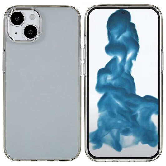 Scratch Proof Phone Case for iPhone 14 6.1 inch, HD Clear TPU Mobile Phone Shell - Transparent Black