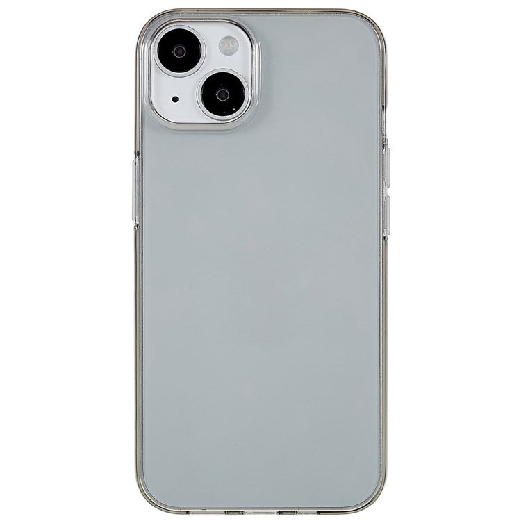 Scratch Proof Phone Case for iPhone 14 6.1 inch, HD Clear TPU Mobile Phone Shell - Transparent Black