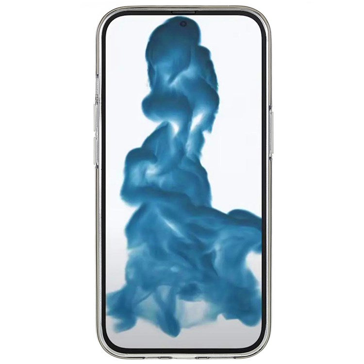 Scratch Proof Phone Case for iPhone 14 6.1 inch, HD Clear TPU Mobile Phone Shell - Transparent Black