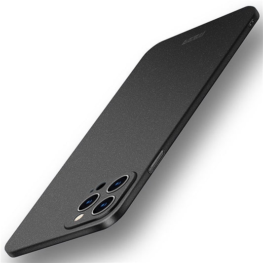 MOFI Shield Matte Series for iPhone 14 Pro 6.1 inch Anti-drop Hard PC Cover Slim Phone Case Protector - Black