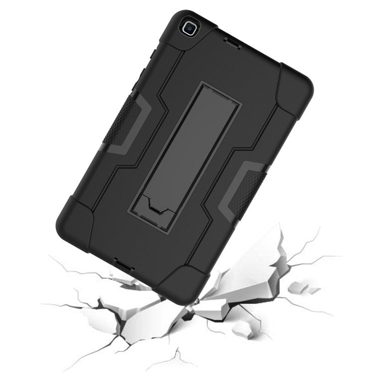 Shockproof Anti-scratch Durable Tablet Cover with Kickstand for Samsung Galaxy Tab A 8.0 (2019) T290 T295 - All Black