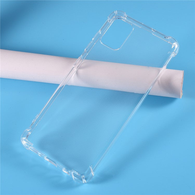 For Samsung Galaxy A51 4G Shockproof Anti-slip TPU Mobile Phone Shell