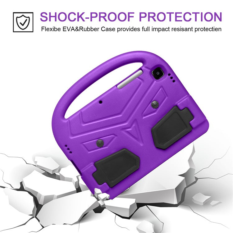 Sparrow Style Kickstand Shockproof EVA Tablet Cover for Samsung Galaxy Tab A7 10.4 (2020) / (2022) T500 / Tab A7 10.4 (2022) - Purple
