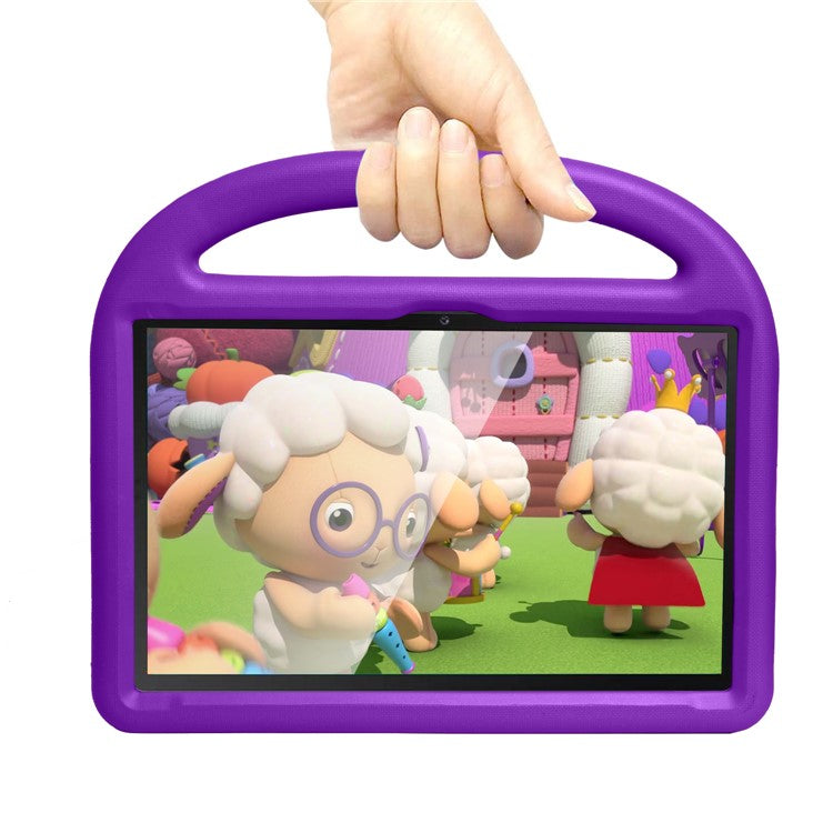 Sparrow Style Kickstand Shockproof EVA Tablet Cover for Samsung Galaxy Tab A7 10.4 (2020) / (2022) T500 / Tab A7 10.4 (2022) - Purple
