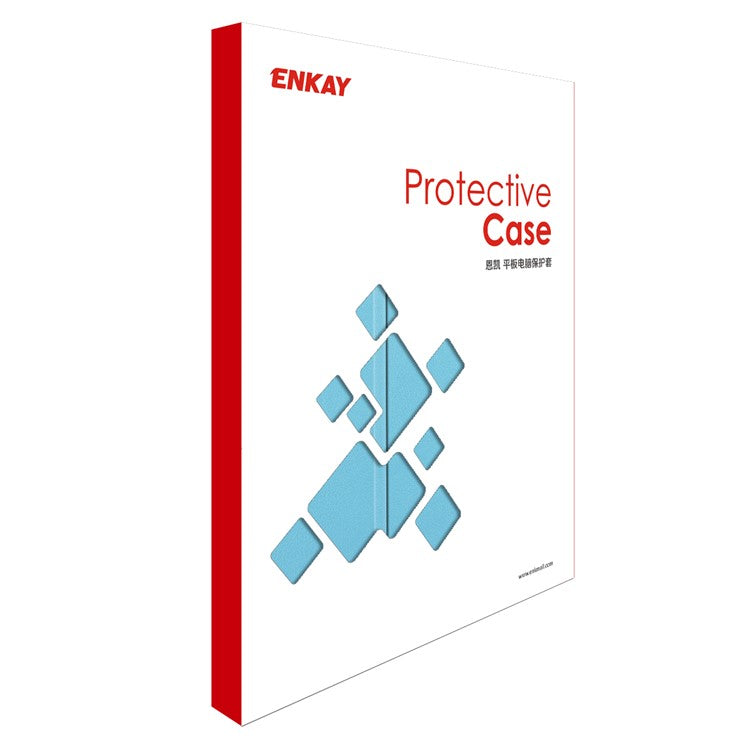 ENKAY HAT PRINCE ENK-8011 Tri-fold Stand PU Leather Smart Cover with Pen Slot for Samsung Galaxy Tab S7 11.0 T870 / T875 / S8 - Baby Blue