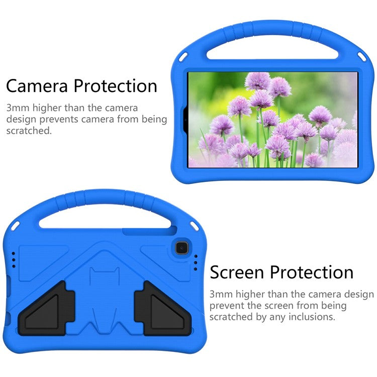 Kickstand Design Shockproof EVA Tablet Covering Case for Samsung Galaxy Tab A7 Lite - Blue