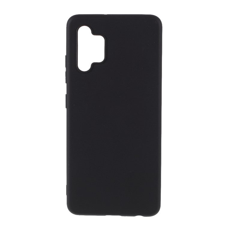 For Samsung Galaxy A32 4G (EU Version) Matte TPU Case Mobile Phone Accessory - Black