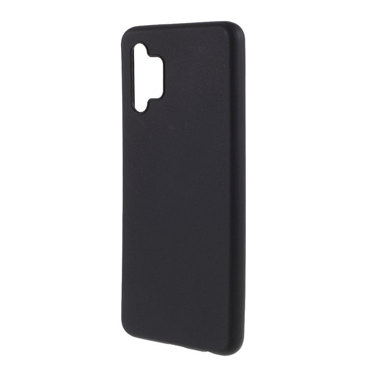 For Samsung Galaxy A32 4G (EU Version) Matte TPU Case Mobile Phone Accessory - Black