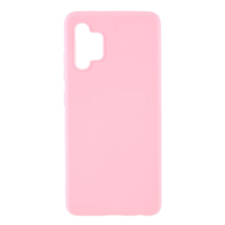 For Samsung Galaxy A32 4G (EU Version) Matte TPU Case Mobile Phone Accessory - Pink