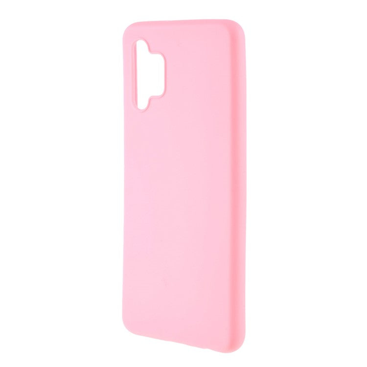 For Samsung Galaxy A32 4G (EU Version) Matte TPU Case Mobile Phone Accessory - Pink