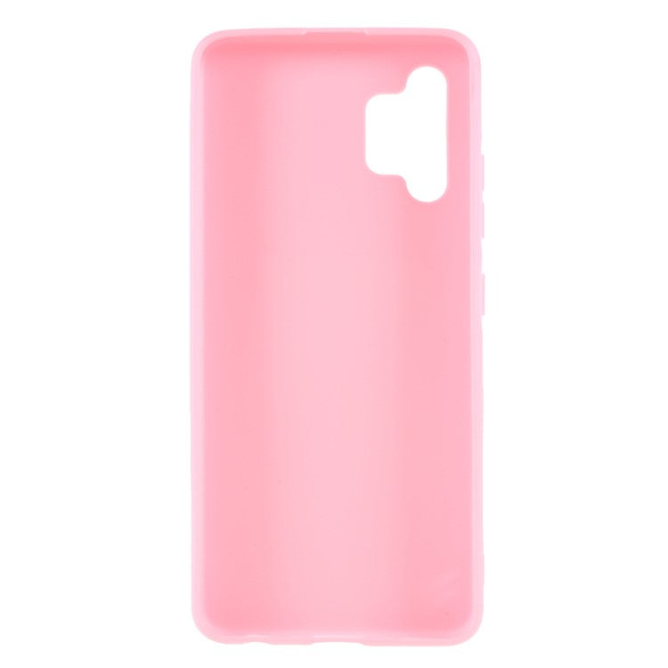 For Samsung Galaxy A32 4G (EU Version) Matte TPU Case Mobile Phone Accessory - Pink