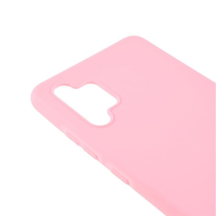 For Samsung Galaxy A32 4G (EU Version) Matte TPU Case Mobile Phone Accessory - Pink