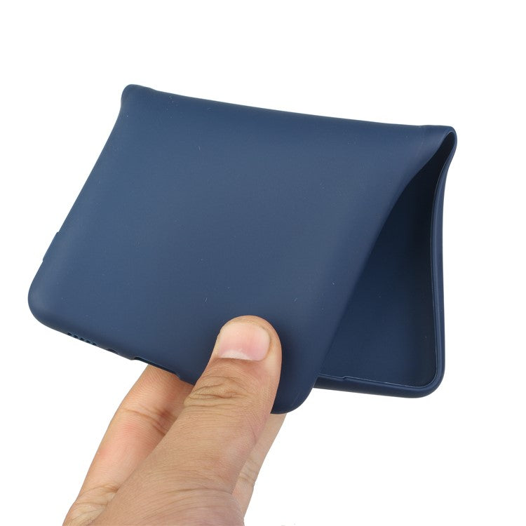 Matte Skin Shockproof TPU Phone Case Cover for Samsung Galaxy A52 5G/4G / A52s 5G - Dark Blue