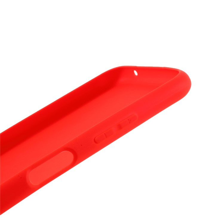 Double-sided Matte TPU Mobile Phone Case Protector Cover for Samsung Galaxy A22 5G (EU Version) - Red