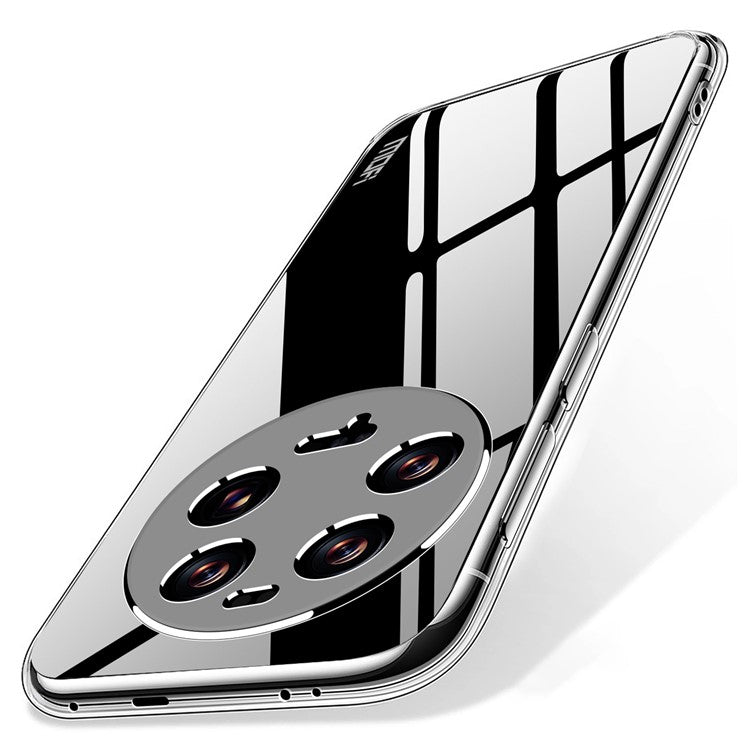 MOFI For Xiaomi 13 Ultra Transparent Phone Case Drop-proof Soft TPU Phone Cover