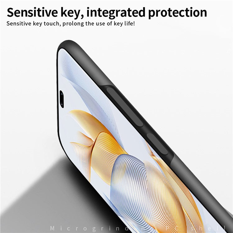 MOFI JK PC Series-1 Shield for Honor 80 5G Matte Case Hard PC Shock Absorption Phone Cover - Blue