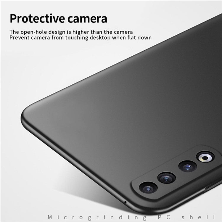 MOFI JK PC Series-1 Shield for Honor 80 5G Matte Case Hard PC Shock Absorption Phone Cover - Blue