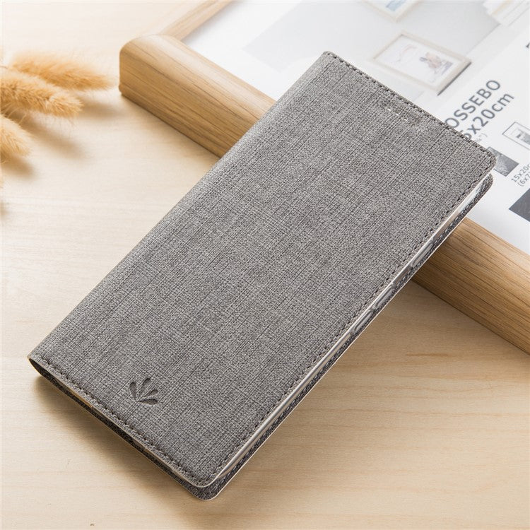 VILI DMX Style Auto-absorbed Leather Case with Card Holder for Huawei Mate 10 Lite - Grey
