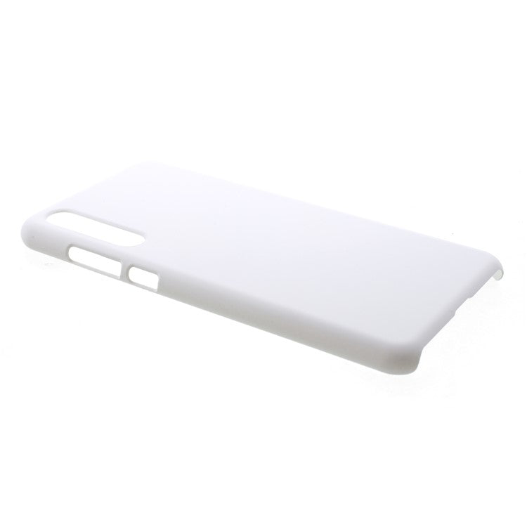 Rubberized PC Hard Case for Huawei P20 Pro - White