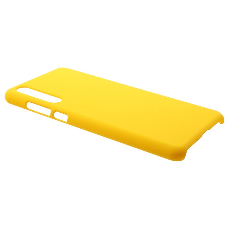 Rubberized Plastic Hard Shell for Huawei P20 Pro - Yellow