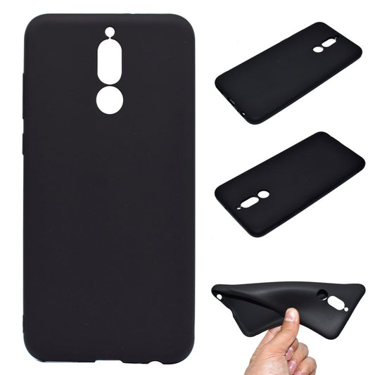 Soft TPU Back Case for Huawei Mate 10 Lite/nova 2i/Maimang 6/Honor 9i (India) - Black