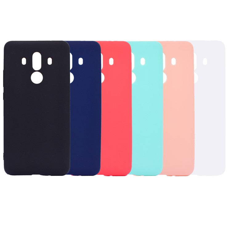 Soft Matte TPU Back Case for Huawei Mate 10 Pro - Black