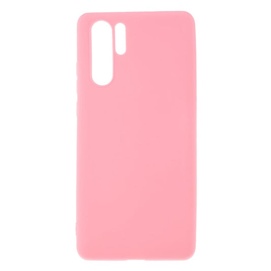 Matte TPU Back Protectiv Mobile Cover for Huawei P30 Pro - Pink