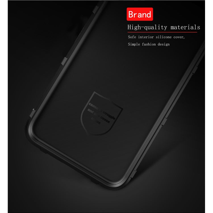 Anti-shock Square Grid Texture TPU Case for Huawei P30 Lite - Black
