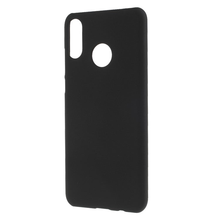 Rubberized Case Hard Plastic Phone Cover for Huawei P30 Lite/nova 4e/P30 Lite New Edition - Black