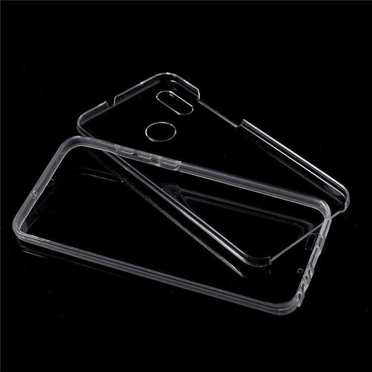 Touchable TPU + Acrylic Hybrid Shell [360 Degree Protection] for Huawei P Smart (2019) / Honor 10 Lite
