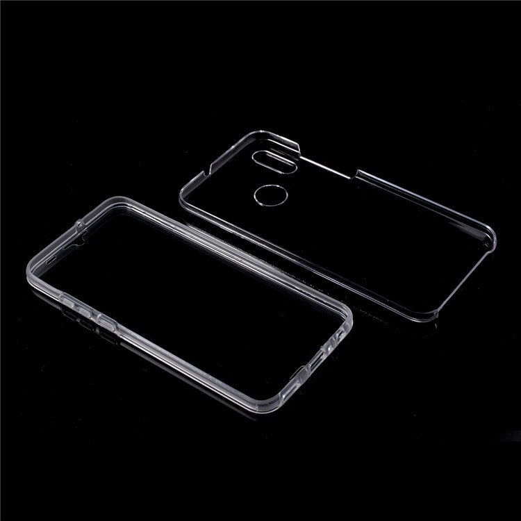 Touchable TPU + Acrylic Hybrid Shell [360 Degree Protection] for Huawei P Smart (2019) / Honor 10 Lite