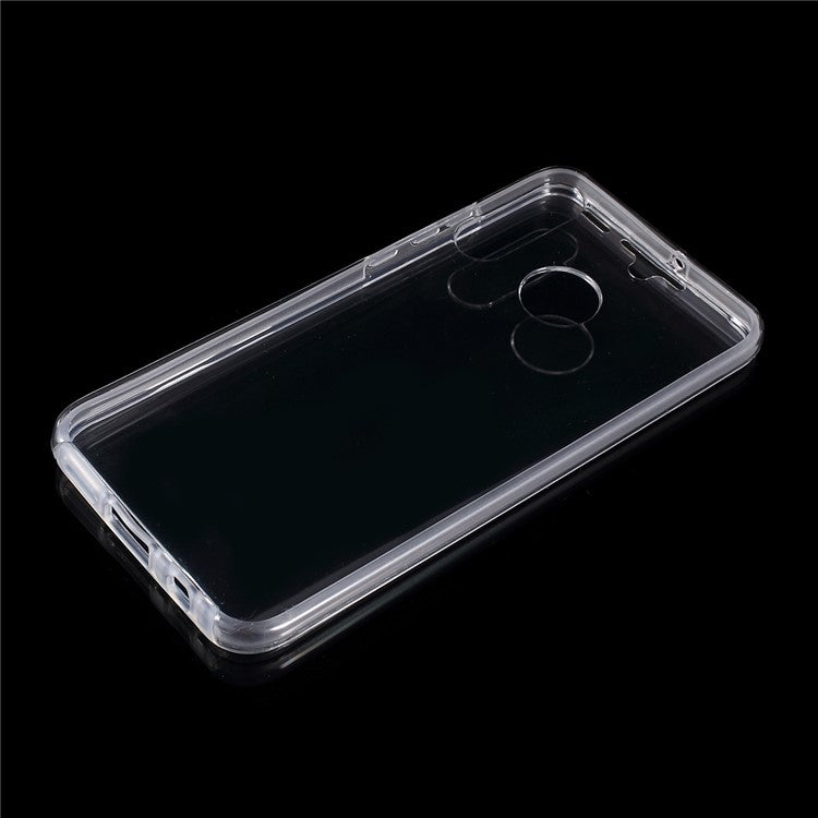 Detachable 2-in-1 Clear PC+TPU  Phone Case Cover for Huawei P30 Lite/nova 4e/P30 lite New Edition