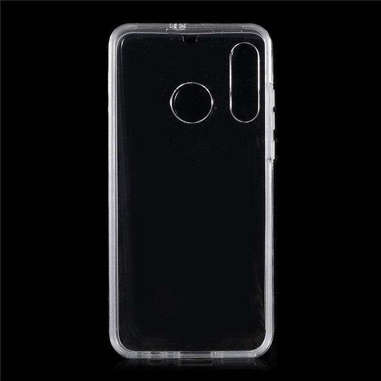 Detachable 2-in-1 Clear PC+TPU  Phone Case Cover for Huawei P30 Lite/nova 4e/P30 lite New Edition