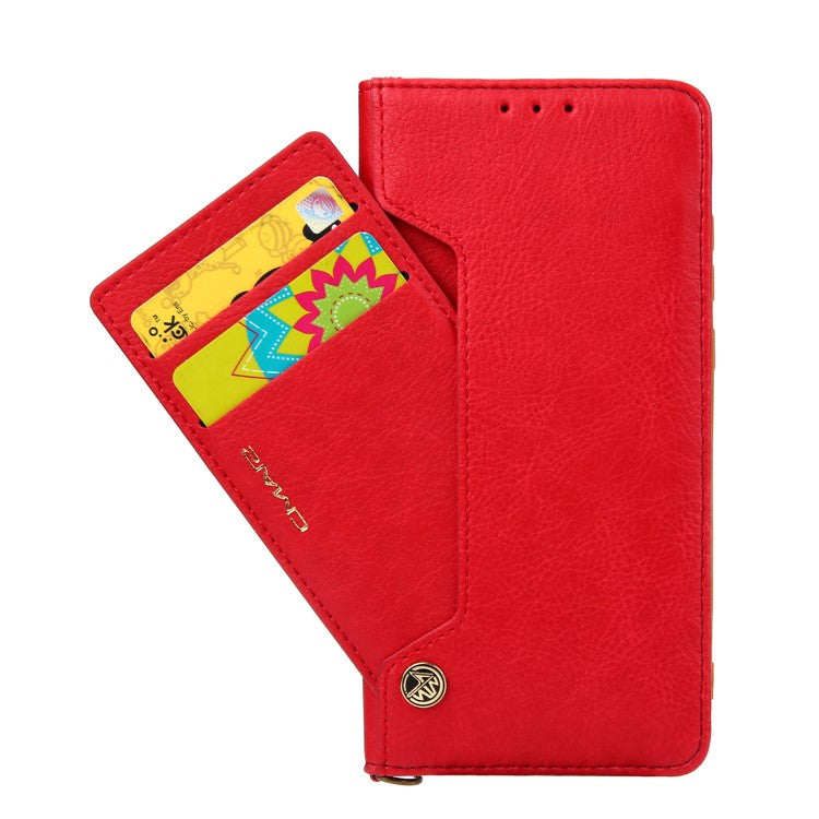 CMAI2 PU Leather Stand Wallet Mobile Casing for Huawei P30 - Red
