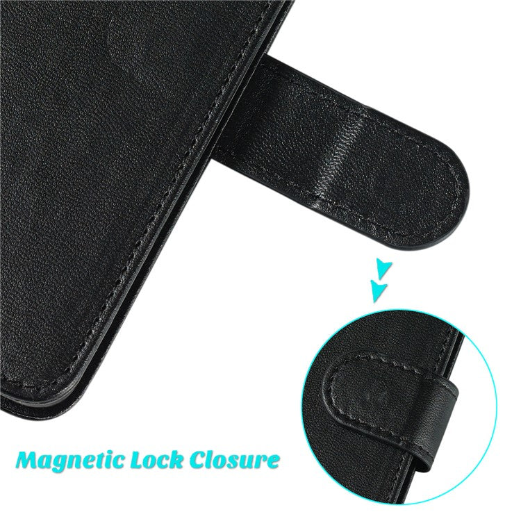 Wallet Leather Stand Case for Huawei P30 - Black