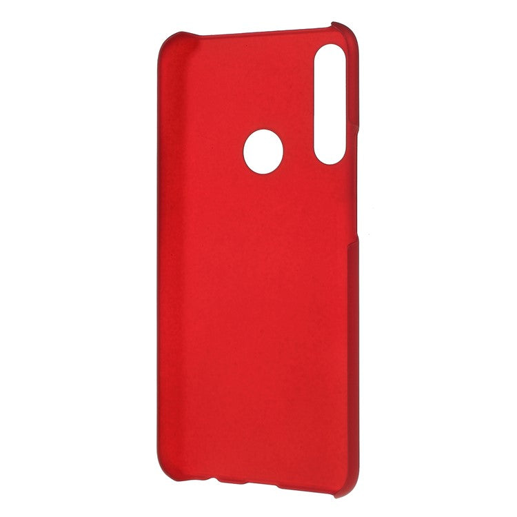 Rubberized Hard PC Phone Case Cover for Huawei P Smart Z - Red