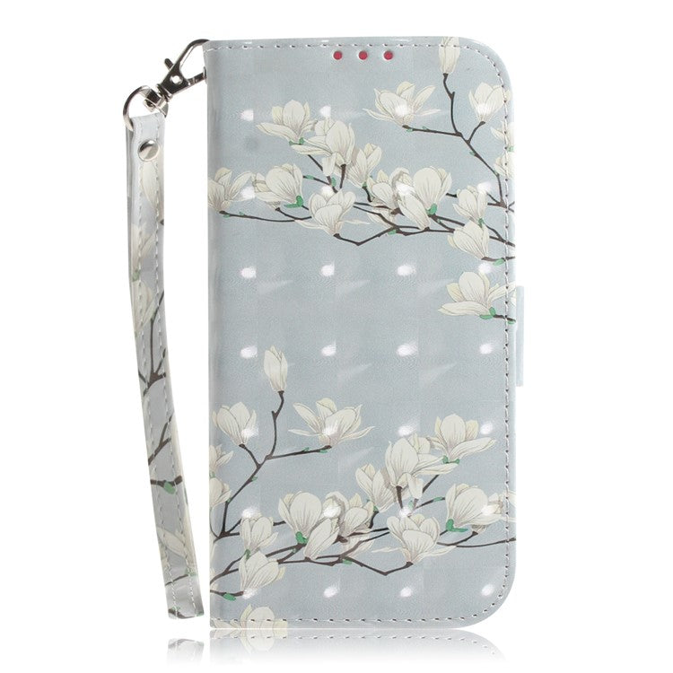 3D Light Spot Decor Pattern Printing Leather Wallet Stand Case for Huawei Honor 20S / Honor 20 / nova 5T - Susie