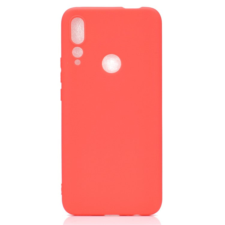 Soft Frosted Matte TPU Phone Case for Huawei Honor 9X (Global)/ Y9 Prime 2019 - Red