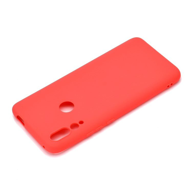Soft Frosted Matte TPU Phone Case for Huawei Honor 9X (Global)/ Y9 Prime 2019 - Red