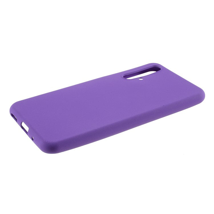 For Huawei Honor 20S / Honor 20 / Nova 5T Furry Feel Double-sided Matte TPU Case - Purple