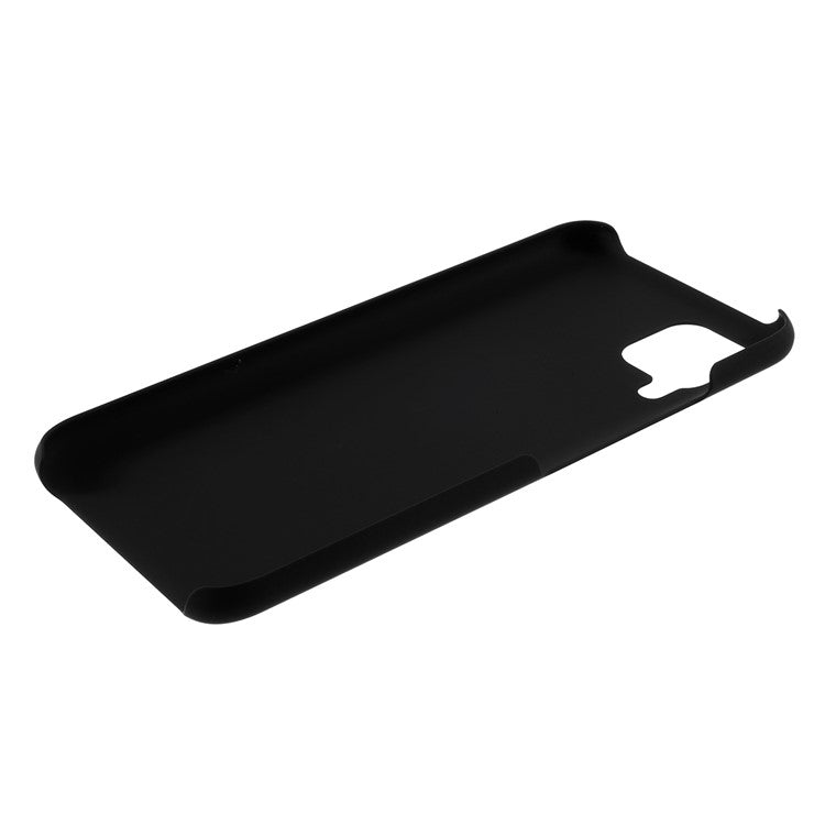 Rubberized Hard PC Case Cover for Huawei P40 lite/nova 7i/nova 6 SE - Black